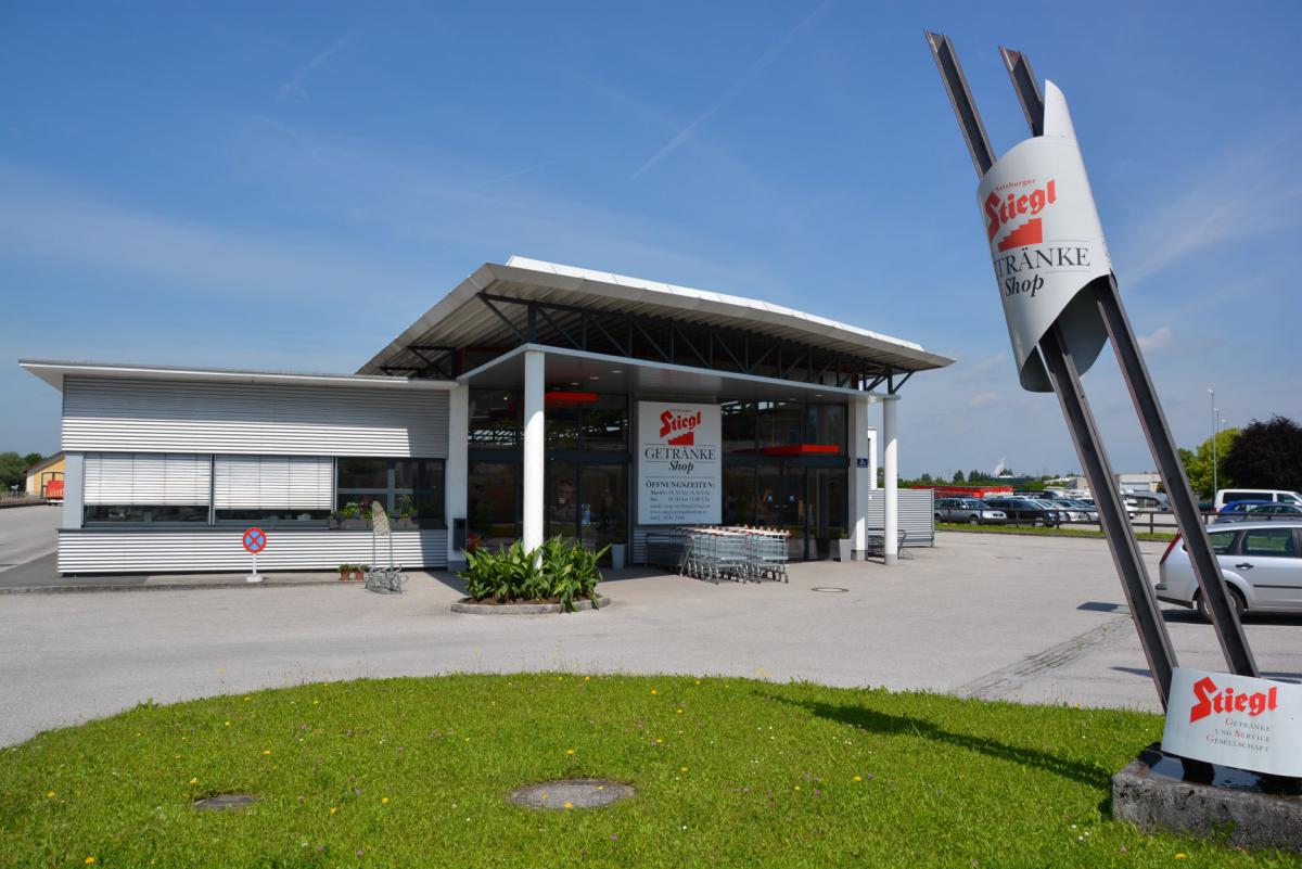 Stiegl-Getränkeshop